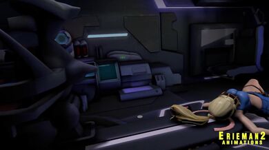 Double Teaming Samus with Facehuggers!