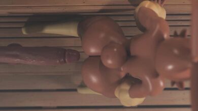 Dildo Fucks Loppuny's Hole
