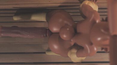 Dildo Fucks Loppuny's Hole