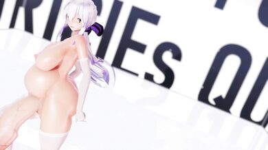 The futa bride and her giant breasts are ready to please the groom, but there's one problem - they're both virgins!