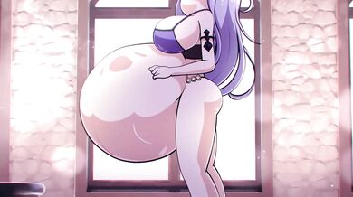 Camilla devoured in vore animation by The Aya