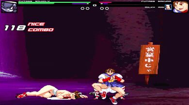 Sakura Taken by Futanari Squigly's Massive Hard-on