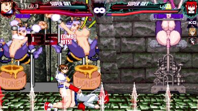 Sakura, the Futanari, Fucks Females