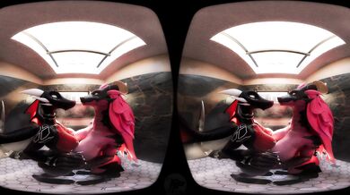 Furry Fuck Fest in Virtual Reality (180 Degrees) with Body Movement and Furromanticism