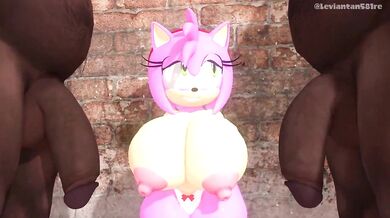 Double the Fun with Big Black Cocks for Amy