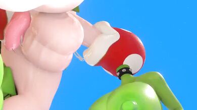 Rosalina's Slimy Tail with the Hungry Piantas