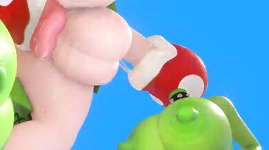 Rosalina's Slimy Tail with the Hungry Piantas