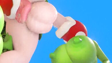 Rosalina's Slimy Tail with the Hungry Piantas