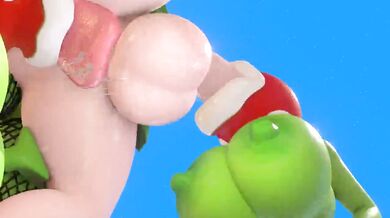 Rosalina's Slimy Tail with the Hungry Piantas