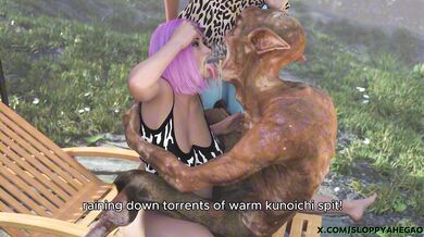 Hinata & Sakura's Monstrous Make-Out Session Continues with a Fertile Twist!