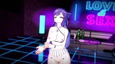 Wet and Wild: KEQING's Dance Party with Herself