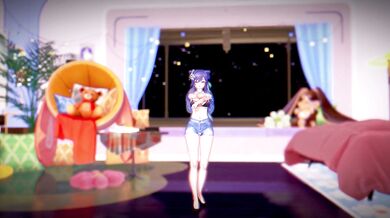 Wet and Wild: KEQING's Dance Party with Herself