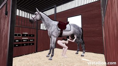 Virtual Reality Ride: Sexual Escapades with a Hunky VR Stallion in 'Gameplay Desktop'