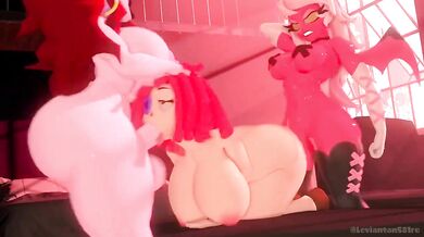 'Futa Mommy Mayday and Futa Verosika Ragatha fucking'