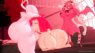 'Futa Mommy Mayday and Futa Verosika Ragatha fucking'