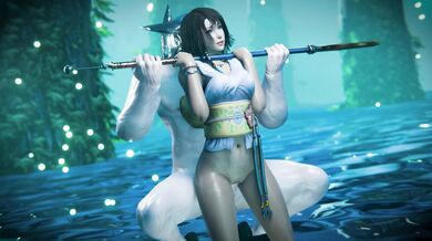 Summoner Yuna's Knee-Bending Obedience