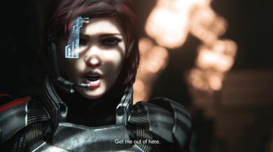 Galactic Space Mission: Shepard and His Robotic Partner Geth's Hot 4K Encounter with Zmsfm