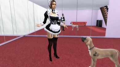 Lustful Lover and His Passionate Puppy: Marina's Canine Desire