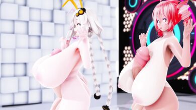 A futa idol's forbidden pleasure