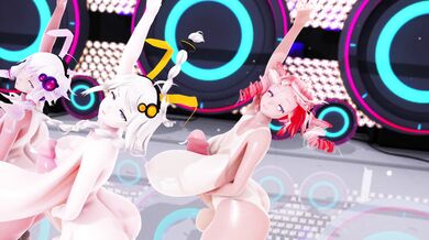 A futa idol's forbidden pleasure