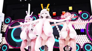 A futa idol's forbidden pleasure