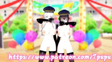 Good Night Kiss with Arya and Yuki: A Steamy Hentai Sex Romp