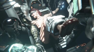 Futanari Shepard Fucks Her Geth Buddy After He Impregnates Her in 4K