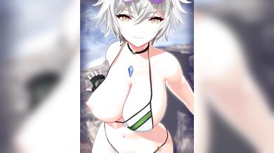 Naughty Nymph Nailed in the Nethers by a Horny Harem
