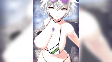 Naughty Nymph Nailed in the Nethers by a Horny Harem