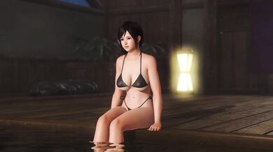Kokoro's Dripping Wet Lesbian Love Showers with Dead or Alive Girls