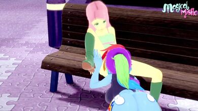 Two Ordinary Buddies Hanging Out in the Park and Having a Magical Time!