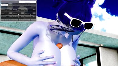Widowmaker's Poolside Sexcapade