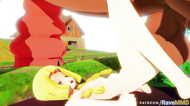Lillie and Mudsdale's Wild Sex Romp [RaveMMD]