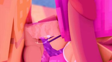 MoriRise, ChaosDiamond21, and KaneeFox Get Their Freak On in FuckCraft - Episode 2