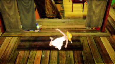 Slutty Seiran Gives Pussy Show in the Tree House