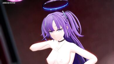 Masturbating Yuka's Big Tits Exposed in the Queen's Private Chambers