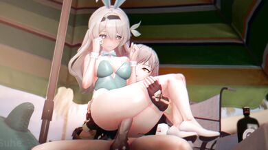 Hardcore Sex Romp! (Bunny) Playtime with Caelus and Suhe