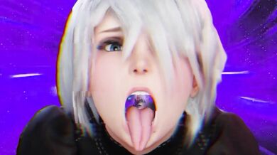 Cum-Addicted Whore Gets Nailed by Arckom's Raw Power in a PMV Blowjob Session