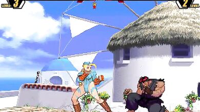 Battle of the Sexy Fighters - Ryu vs Cammy