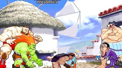 Battle of the Sexy Fighters - Ryu vs Cammy