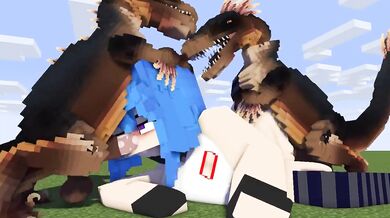 'Scarlet's Anal Adventure with a Mighty Raptor'