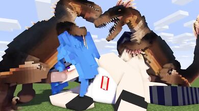 'Scarlet's Anal Adventure with a Mighty Raptor'