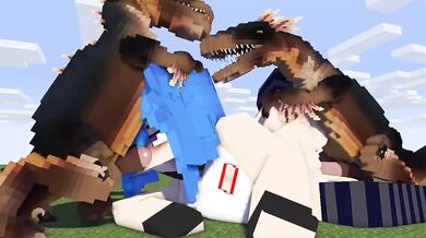 'Scarlet's Anal Adventure with a Mighty Raptor'