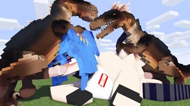 'Scarlet's Anal Adventure with a Mighty Raptor'