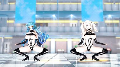 Reverse Roles: Big-dicked Yukihana Lamy dominates petite Shishiro Botan in 4K UHD clarity