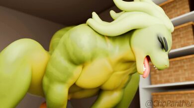 Witch Doctor's Monstrous Facial Fisting of Rawkit's Sleazy Snatch