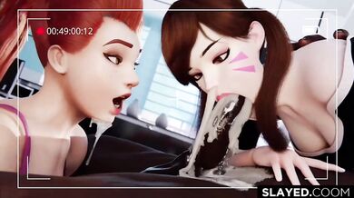 D.va's Big BBC Bangers in Overwatch PMV