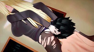 Lunatique Tearju's Forced NTR Threesome [Peh-Koi]