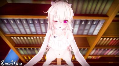 Librarian Ayanami engages in secret erotic encounters with her students.