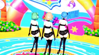 Tight & Wet Rubber Lesbians in Latex Bondage Slaves 4K